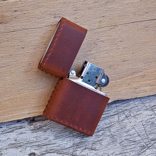 Bao Da Zippo Bao da Bật Lửa Zippo Da Thật Handmade Libira Leather – Đồ Da Thủ Công Làm Theo Yêu Cầu