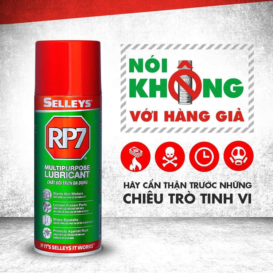 Dầu chống rỉ sét RP7 thần thánh