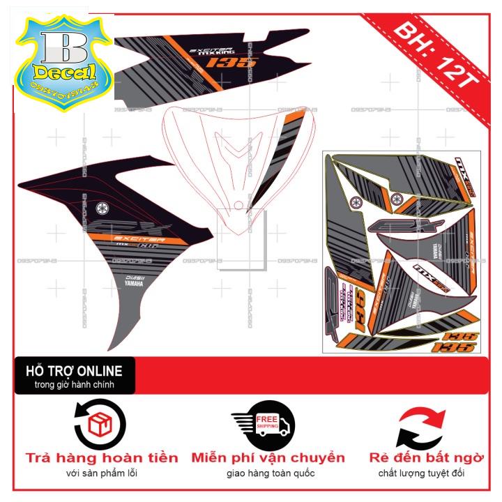 ( Quí khách vui lòng mang ra tiệm cho thợ dán ) Tem EX 2011 SỌC [Bi Decal]