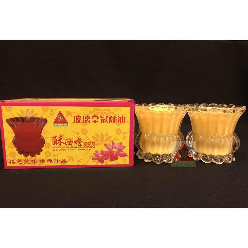 Nến Sáp Bơ Vương Cung – Kim Cương