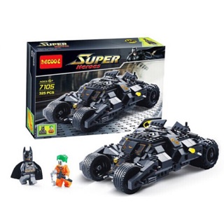 Decool7105 bat tumble xe ô tô Batman