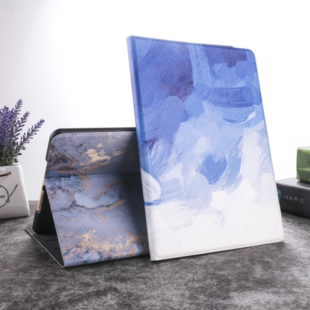 Bao da iPad hình Vân đá đẹp ốp iPad Air 1,2,3,Gen 5,6,7,8,9,Pro 10.5,Mini 1,2,3,4,5