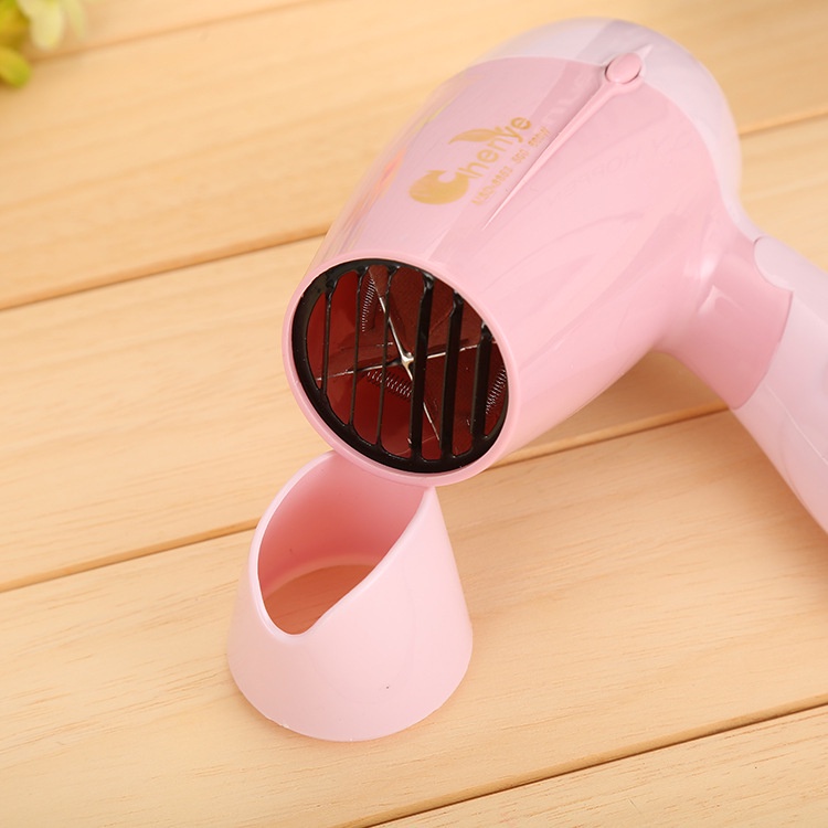 Máy sấy tóc mini công suất 500W có thể điều chỉnh luồng gió dễ mang theo