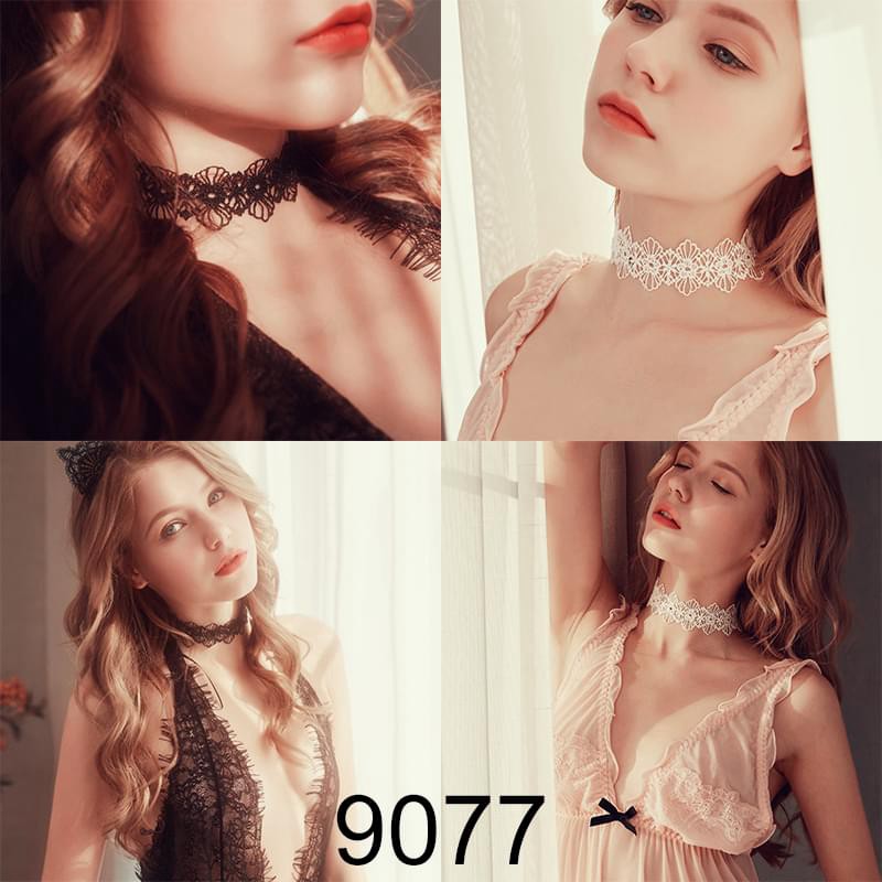 Vòng cổ/bịt mắt bằng ren quyến rũ cho cô dâu