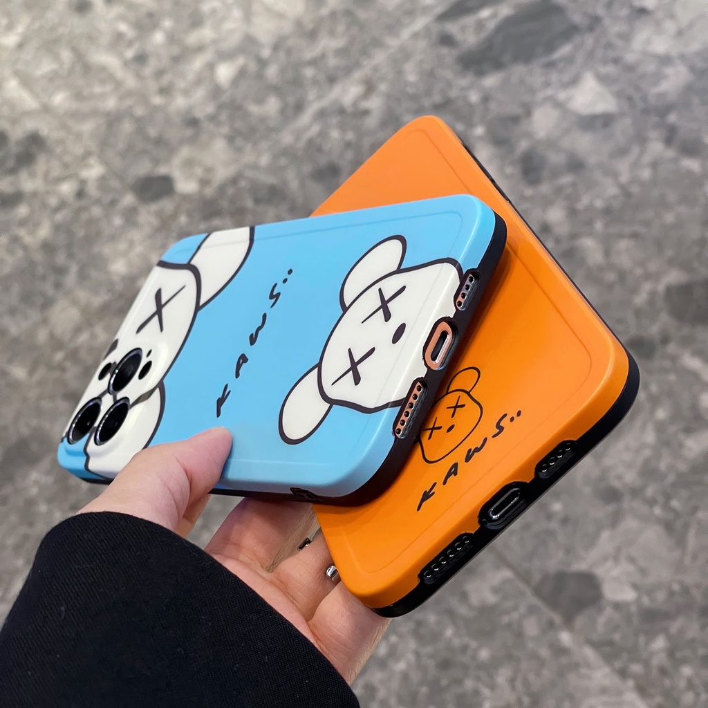 Ốp Điện Thoại In Hình kaws Sang Trọng Cho iphone 13 Pro Max i13 13pro 11ProMax i11 iX Xs XR Xs Max 7plus 8plus 12Pro 12 Pro Max