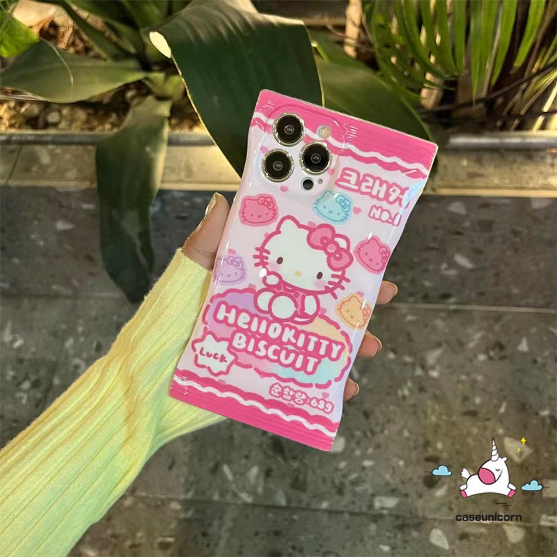 Ốp Điện Thoại Dẻo Họa Tiết Hoạt Hình Hello Kitty Cho iPhone 11 14 12 13 Pro Max 8 7 6 6s 14 Plus XR X Xs Max SE 2020