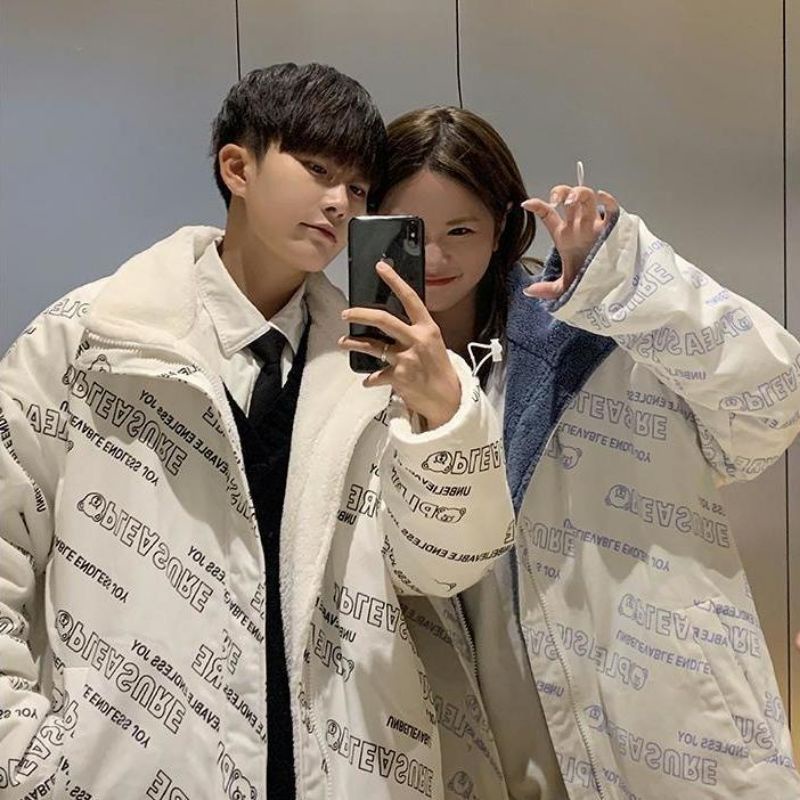 ÁO KHOÁC PHAO 2 MẶT HÀNG UNISEX LOẠI DÀY DẶN