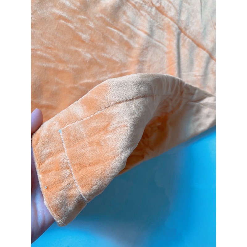 Gối kèm mền hình voi con cho bé, mền 80x80cm, voi 30cm