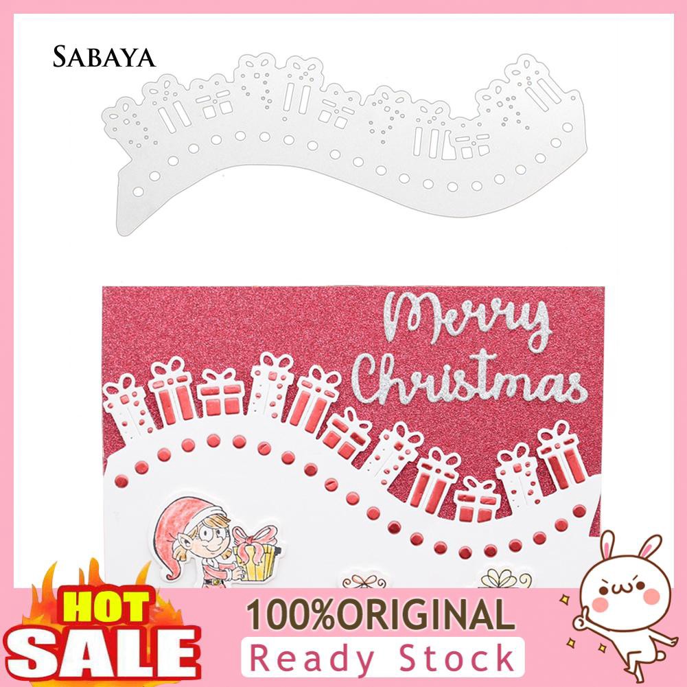 Khuôn Cắt Giấy Làm Từ Kim Loại Hình Khung Viền Ren Hoa Trang Trí Scrapbook