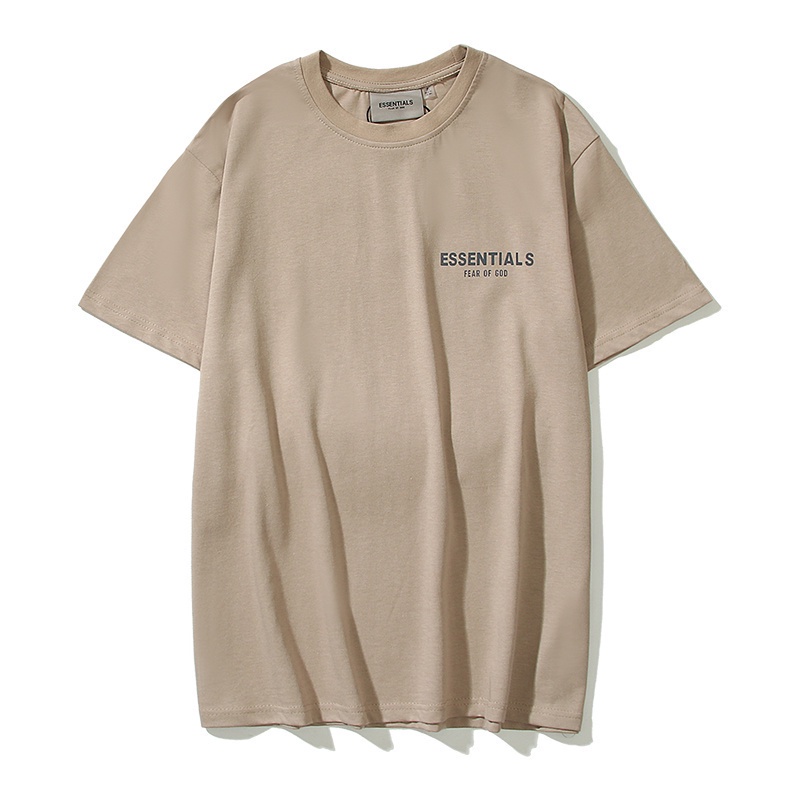 Áo Thun Cotton Ngắn Tay In Chữ Phản Quang Thời Trang Đường Phố Unisex