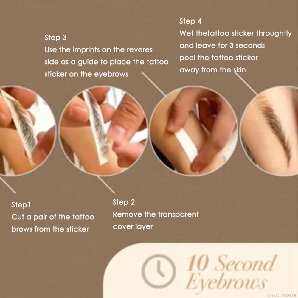 Miếng Dán Lông Mày 3d Kháng Nước Lâu Trôi | BigBuy360 - bigbuy360.vn