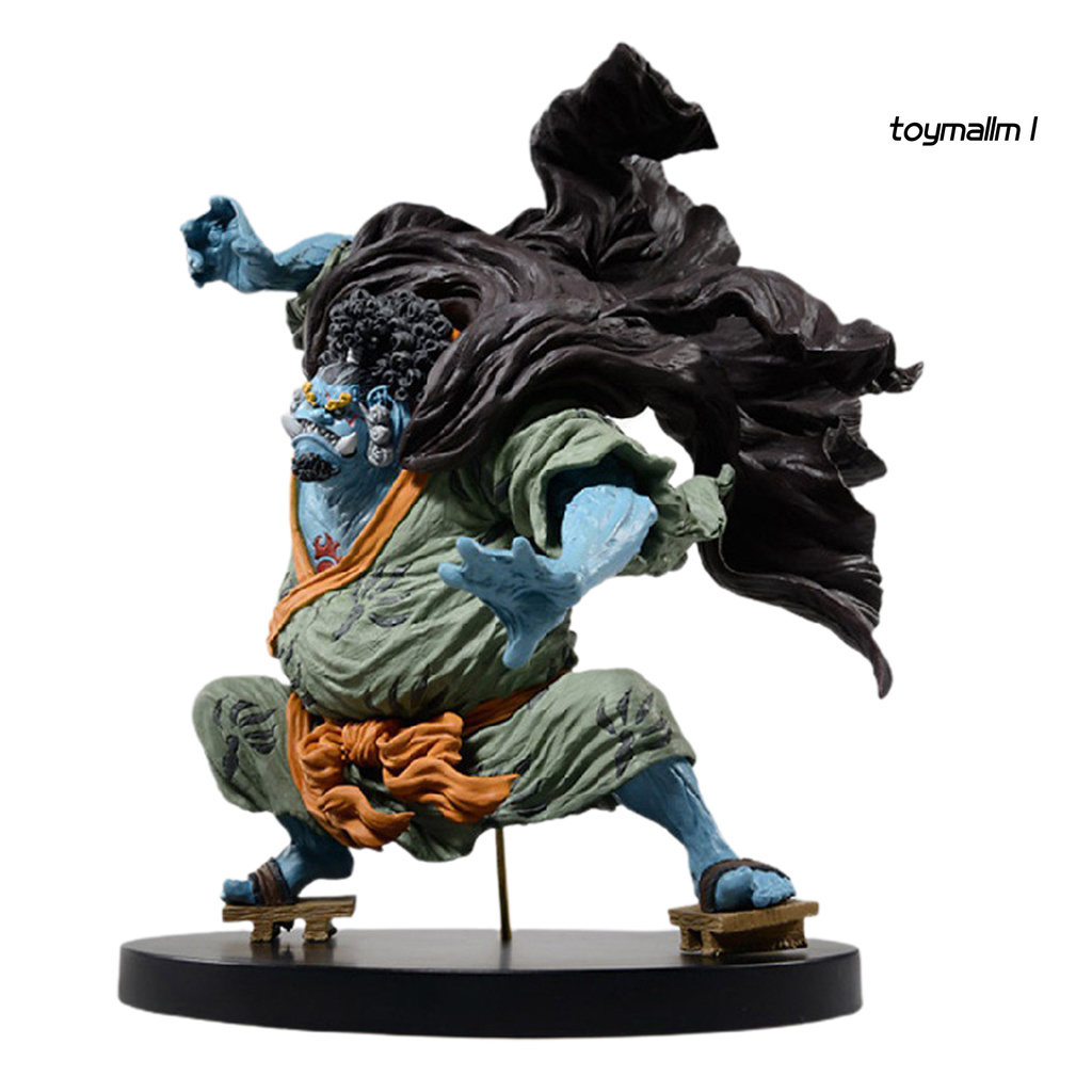 toymall Anime One Piece Jinbe Model Toys Ornaments Home Decoration Collection Supplies