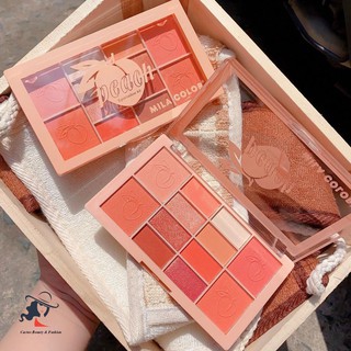 Bảng phấn mắt  MILA COLOR Peach Eyeshadow Kit 12 Ô