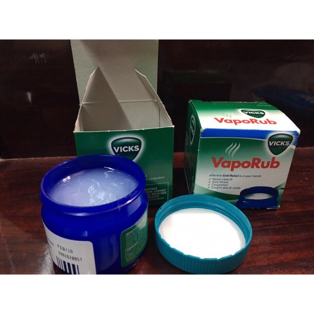 Vicks Vapor dạng cao phòng cảm cúm, ho do thời tiết
