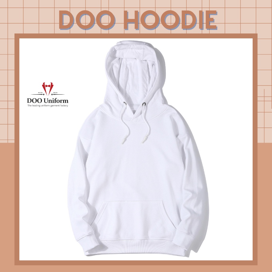 [DOO HOODIE] Áo Hoodie Nam Trơn