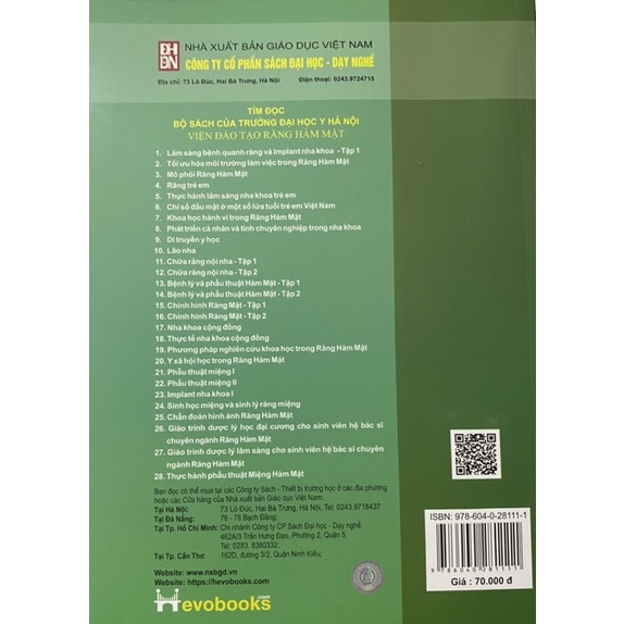 Sách - Giáo trình dược lý học đại cương cho bac sĩ Răng hàm mặt (nxbgd)