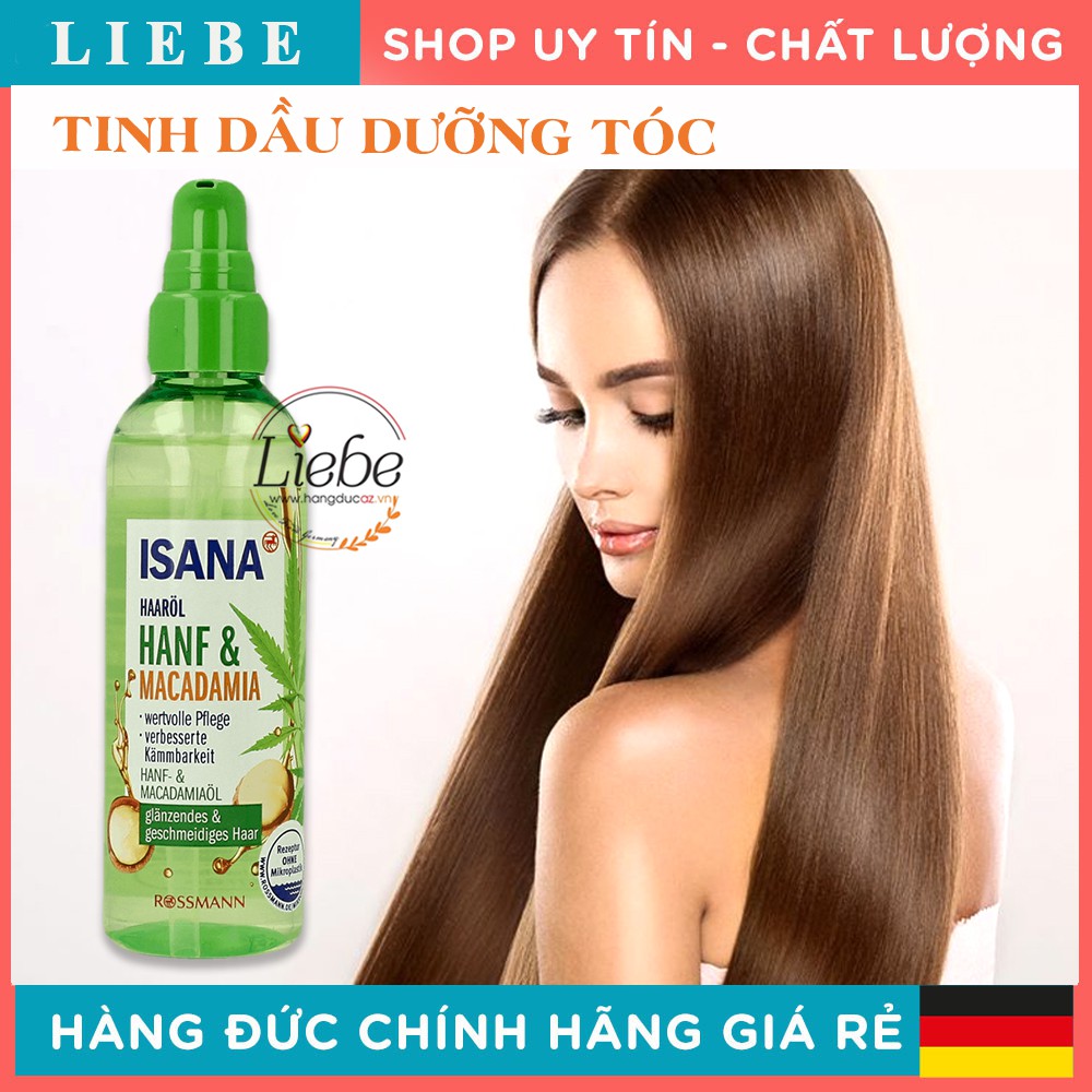 Tinh dầu dưỡng tóc Isana 100ml