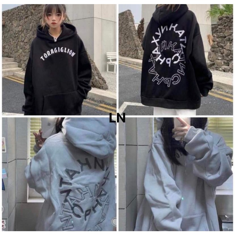 Áo hoodie Toragiglow mũ 2 lớp DA6