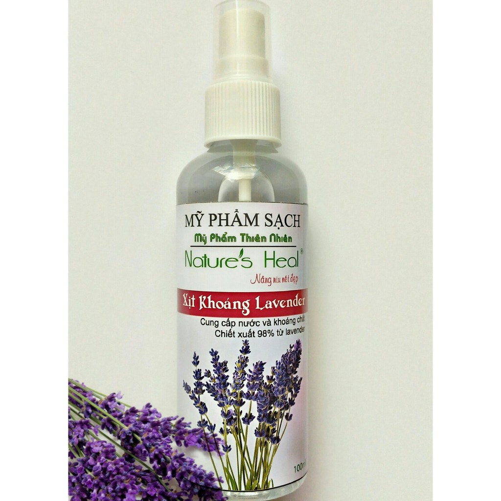 XỊT KHOÁNG LAVENDER NATURE'S HEAL