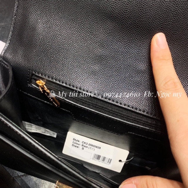 Túi quỳnh búp bê da sần size 21,5