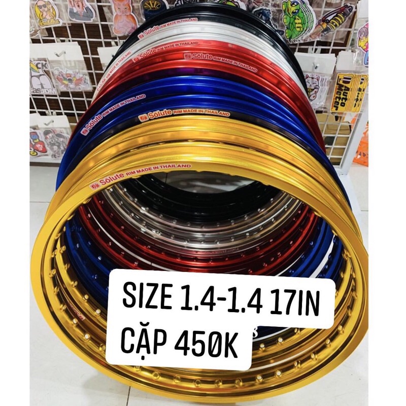 Niềng nhôm solute thái lan