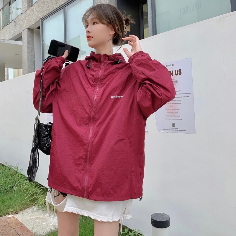 SUXI Áo Khoác Chống Nắng Dáng Rộng Thoáng Khí Thời Trang Mùa Thu Cho Nam Và Nữ