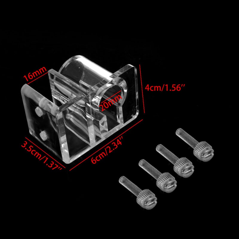 Giá Đỡ Ống Nước Bể Cá Bằng Acrylic Có Thể Điều Chỉnh