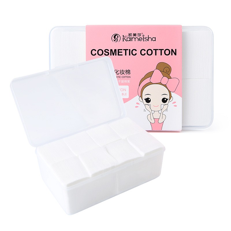 Bông Tẩy Trang Trang Điểm Nhiều Lớp 100% cotton Dai Mịn Nâng Niu Da