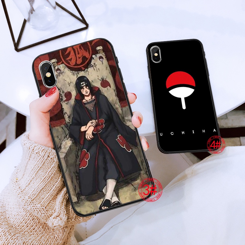 Ốp điện thoại TPU mềm hình Uchiha Itachi 34RT thích hợp cho iPhone 6 6S 7 8 Plus X XS XR 11 Pro Max