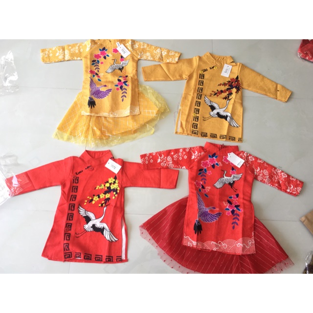 Áo dài cách tân cho bé