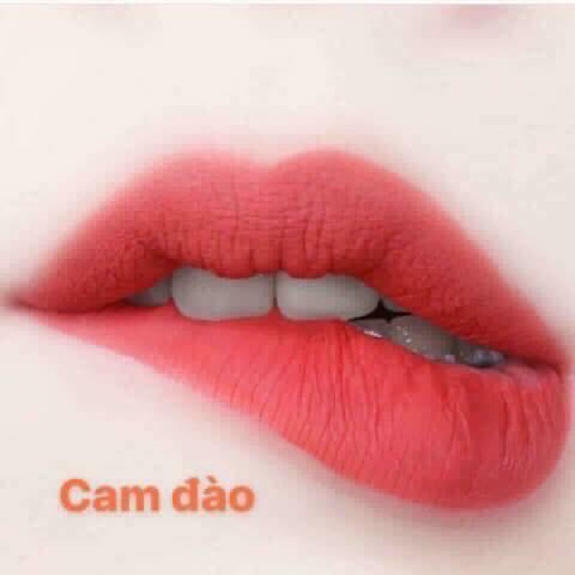 [CHÍNH HÃNG] Son Kem Lì Chu Lipstick Ver.2 #904 Nicky Cam Đào (son nhung 3in1)