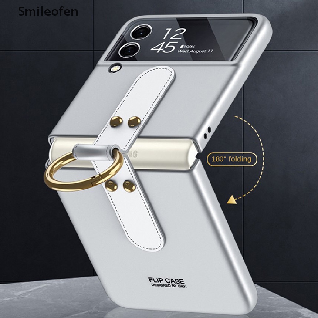 Ốp điện thoại tích hợp vòng giá đỡ cho Samsung Galaxy Z Flip 3