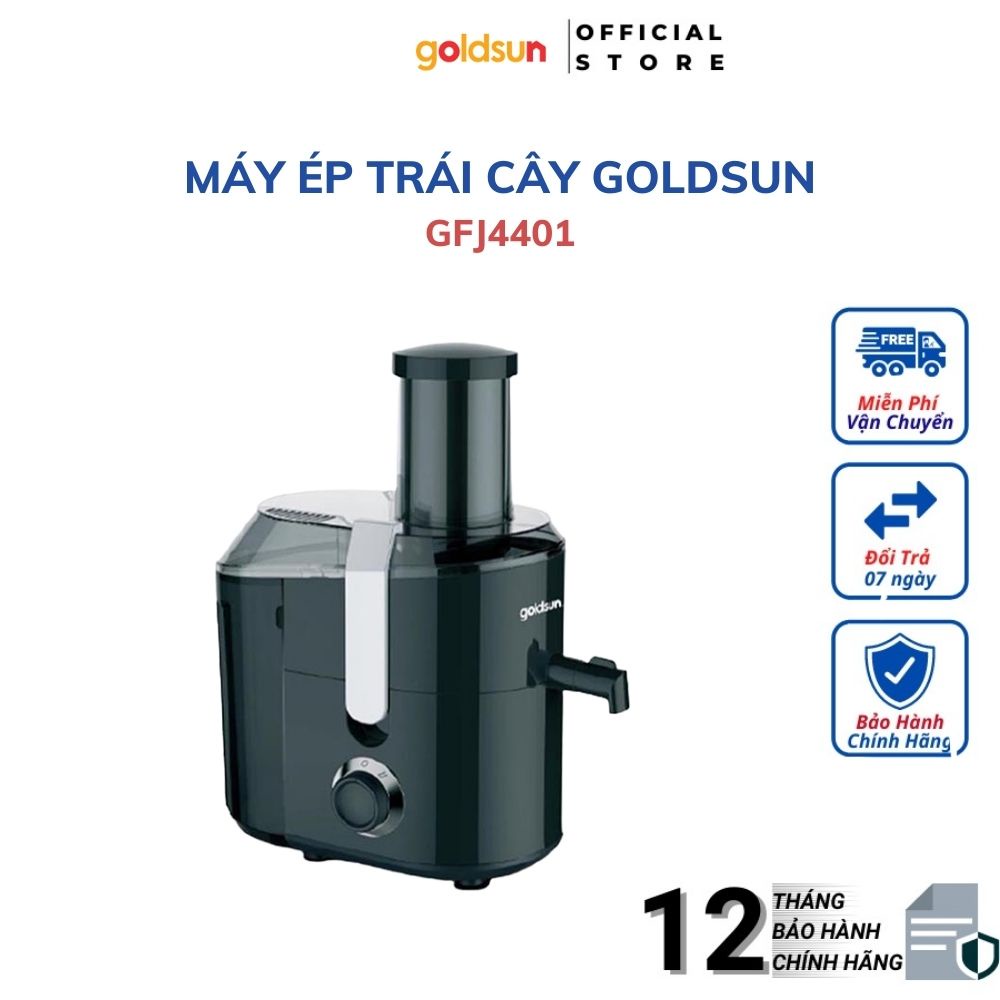 Máy Ép Hoa Quả GOLDSUN GFJ4401, Ép Kiệt Đến 90%, Chế Độ Ép Thông Minh