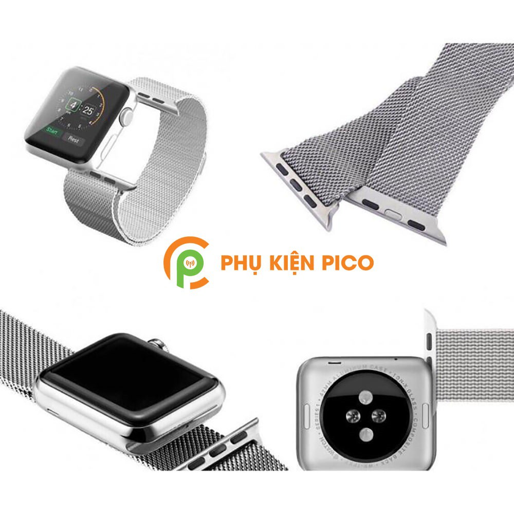 Dây Apple Watch Series 6 / Apple Watch SE 40/44 mm thép không gỉ có khóa nam châm - Dây Milanese Loop Apple Watch