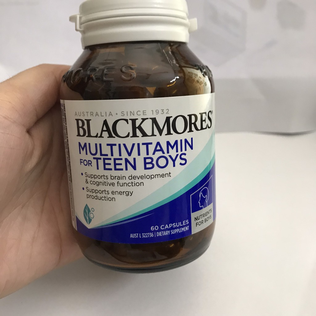 Multivitamin for Men, Women blackmore, vitamin tổng hợp tăng đề kháng cho nam và nữ lọ 50 viên date 2024