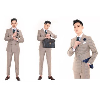 Combo khách đặt live bộ quần áo vest sơ mi nam siêu đẹp