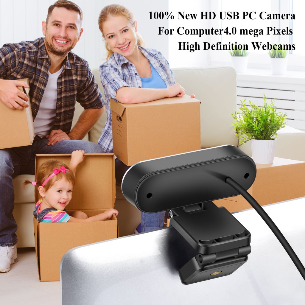 Webcam 1080p Kèm Micro Có Đèn Led Cho Máy Tính | BigBuy360 - bigbuy360.vn
