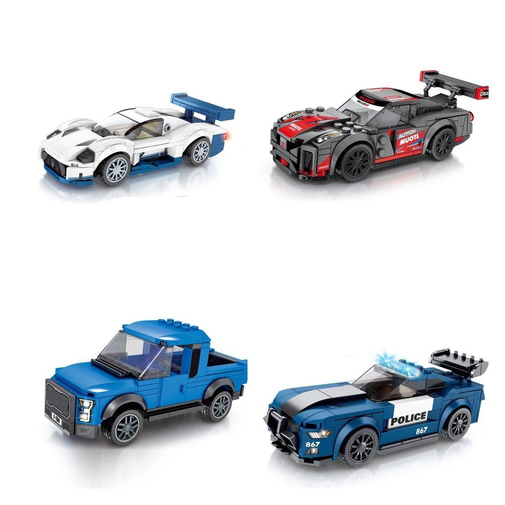 Bộ Đồ Chơi Lắp Ráp Mô Hình Xe Hơi Thể Thao Công Nghệ Technique