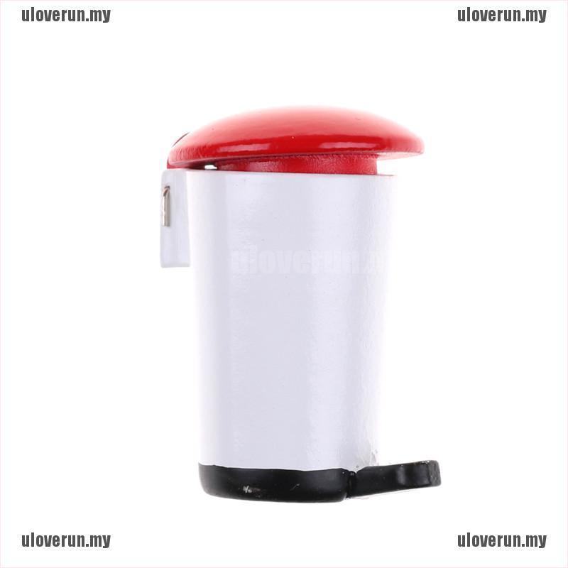 Thùng Rác Gỗ Mini Tỉ Lệ 1 / 12 Trang Trí Nhà Búp Bê