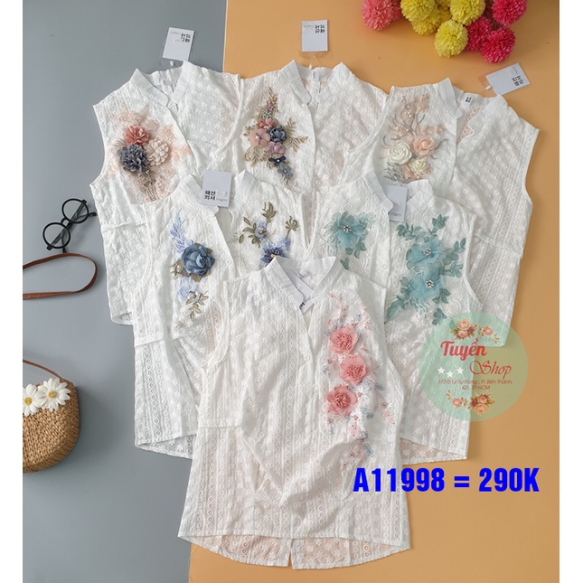 ÁO SM KẾT HOA NỔI SN