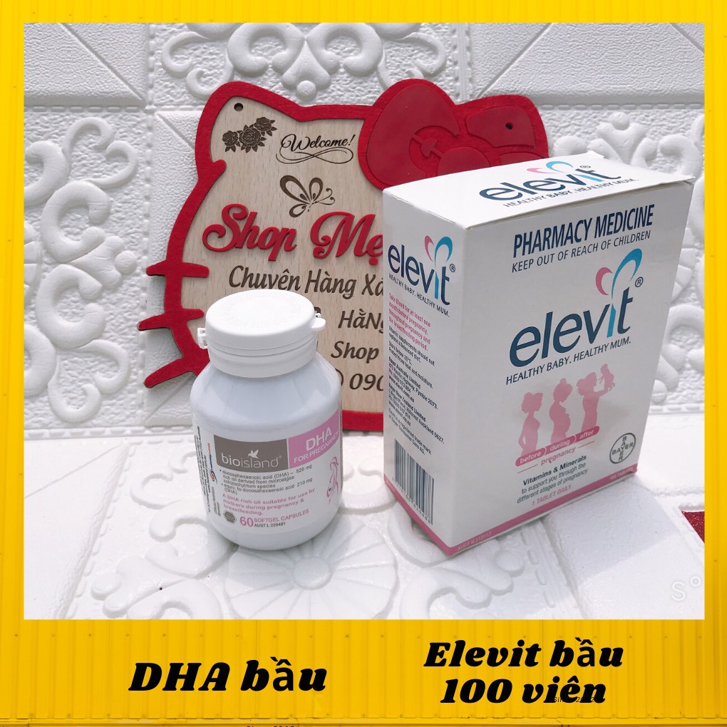 [DATE MỚI] DHA Bầu Bioisland 60 Viên, DHA Bioislands Pregnancy Phát Triển Trí Tuệ Cho Bé