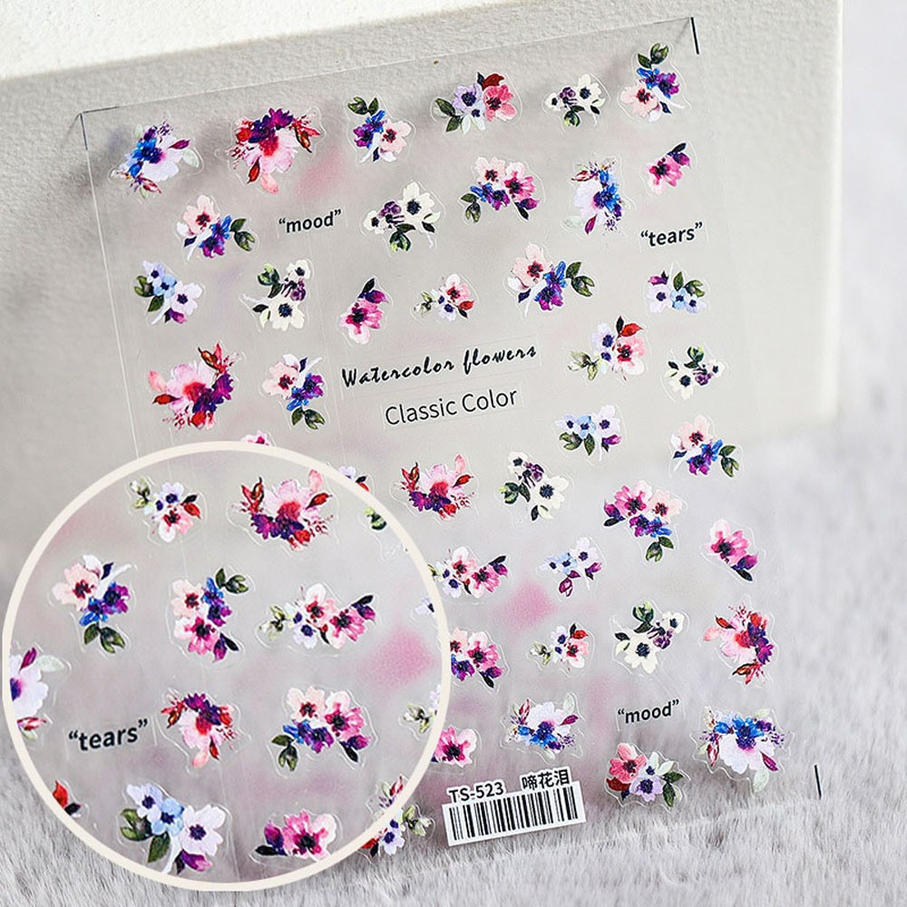 [Hàng mới về] Hình dán trang trí móng tay 3D tự làm thủ công