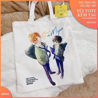 Túi Tote Sasaki Miyano bản đặc biệt tập 2 nguyên seal + tem đi kèm