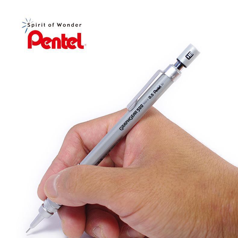 Bút chì kim Pentel PG515 PG517 PG519 - Bút chì vẽ kỹ thuật Pentel Draughting Pencil Graphgear 500 PG515 PG517 PG519