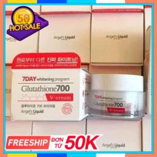 🎁SALE 50%🎁 Kem Dưỡng Trắng Da 7 Day Whitening Program Glutathione 700 V-Cream | BigBuy360 - bigbuy360.vn