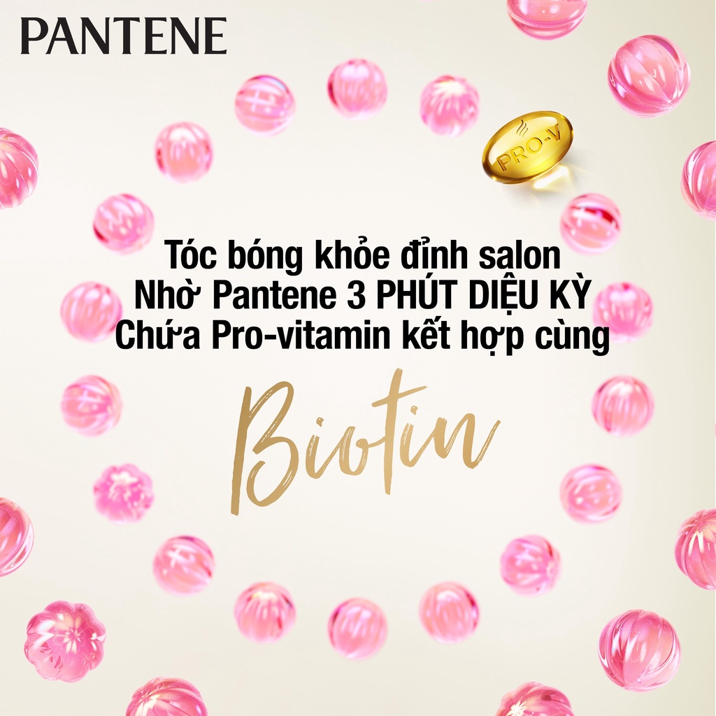 Dầu xả Pantene Pro- v 3 Phút diệu kì tuýp (300ml):Chăm Sóc Hư Tổn