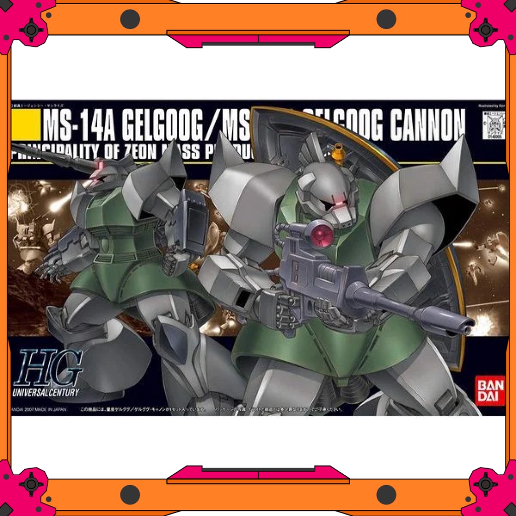 Mô Hình Gundam HG UC Gelgoog / Gelgoog Cannon