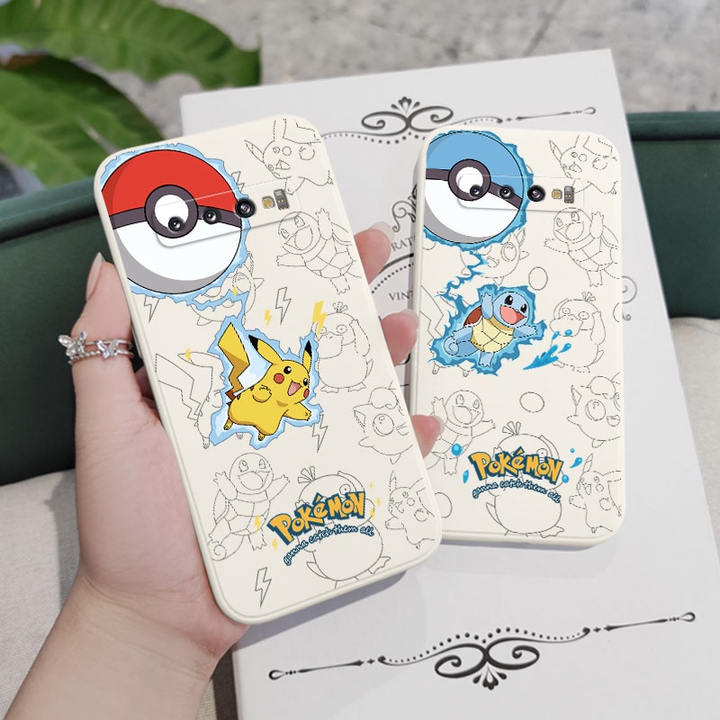 Ốp Điện Thoại Mềm Hình Linh Vật Sáng Tạo Dễ Thương Cho Samsung Galaxy S10 S10E Plus S9 Plus