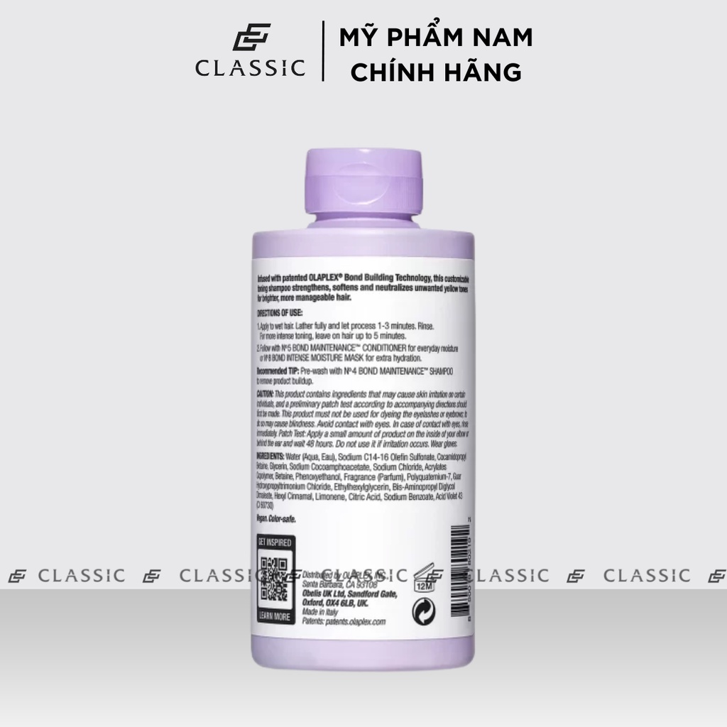 Dầu Gội Tím Olaplex No.4P 250ml