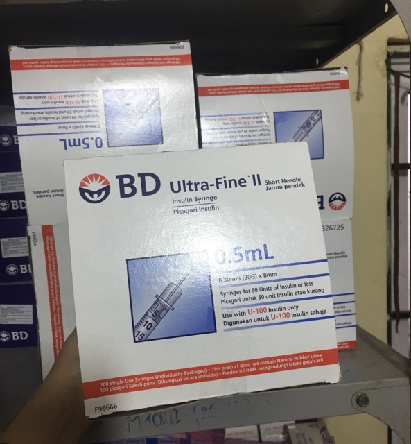 Kim tiêm tiểu đường BD Ultra 0,5ml ( 0,3 x 8mm)